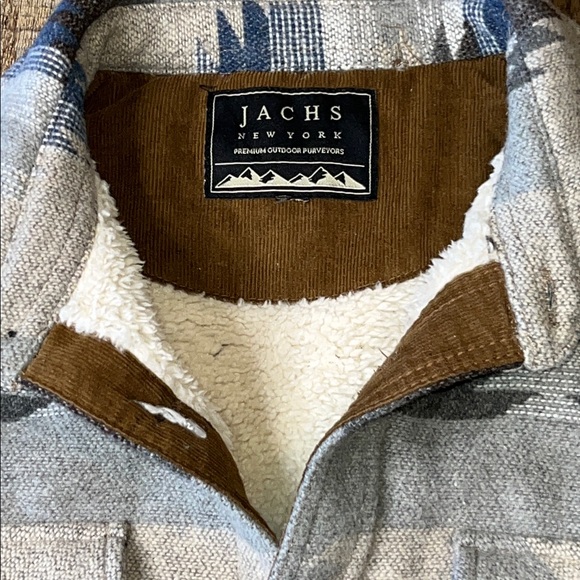 Jachs New York Brown and Blue Aztec Jacket - Picture 4 of 10